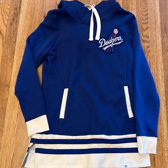 Dodgers women’s tunic hoodie M - Picture 1 of 7